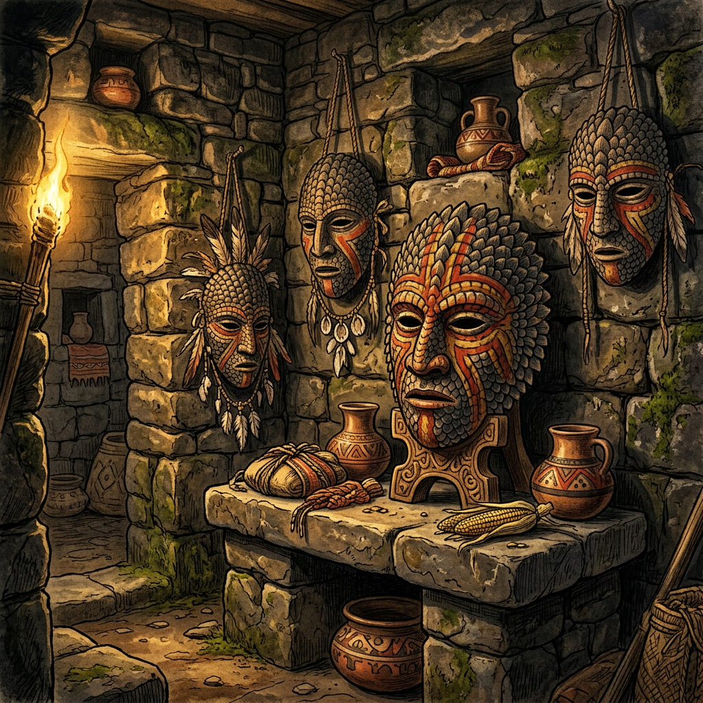 Archaeologists in the Peruvian Andes Uncover 'Armadillo-Shell' Ritual Masks Linked to 2,000-Year-Old 'Earth-Mother' Harvest Parades