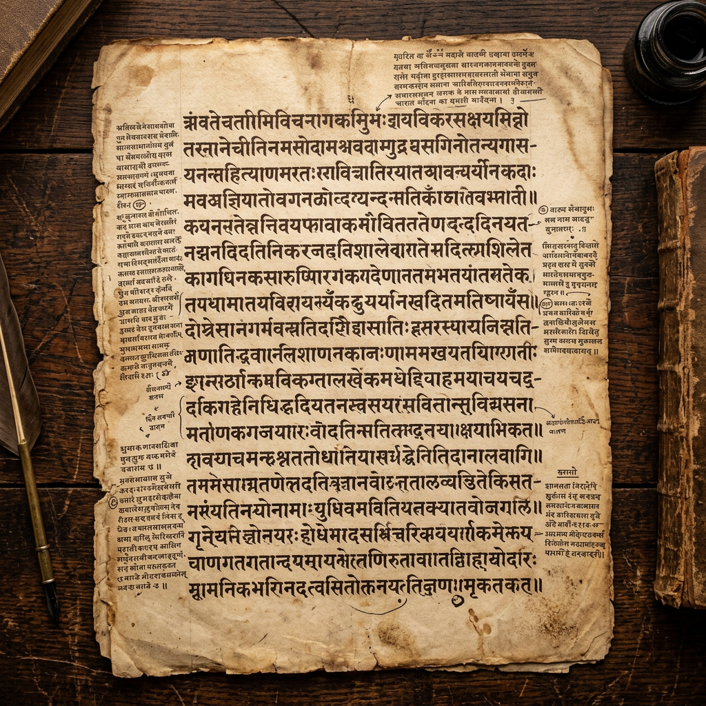 11th-Century 'Prameya-Siddhi' Manuscript Discovered in Mithila Reshapes Theories of Material Causality