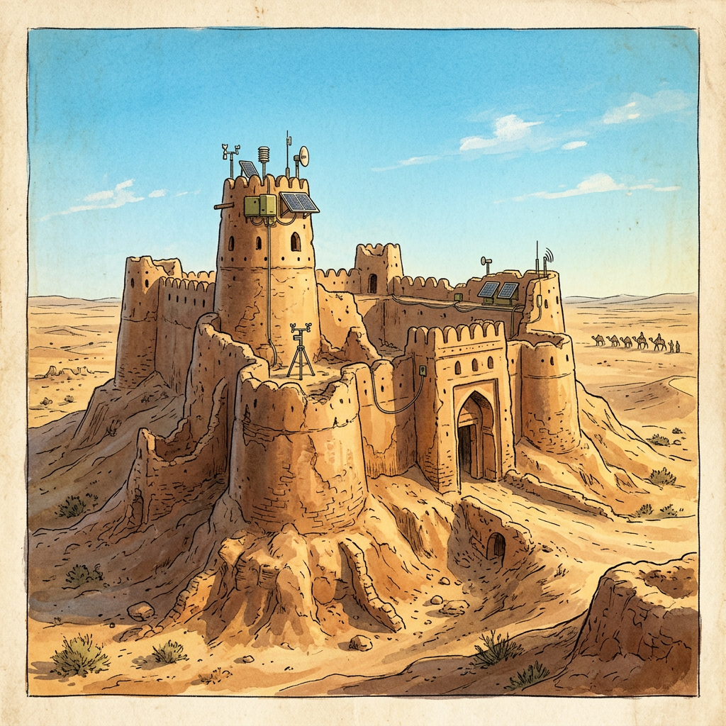 UNESCO Grants 'Blue Shield' Protection to the Ancient 'Mud-Brick Citadels of the Atacama Desert' to Combat Wind Erosion