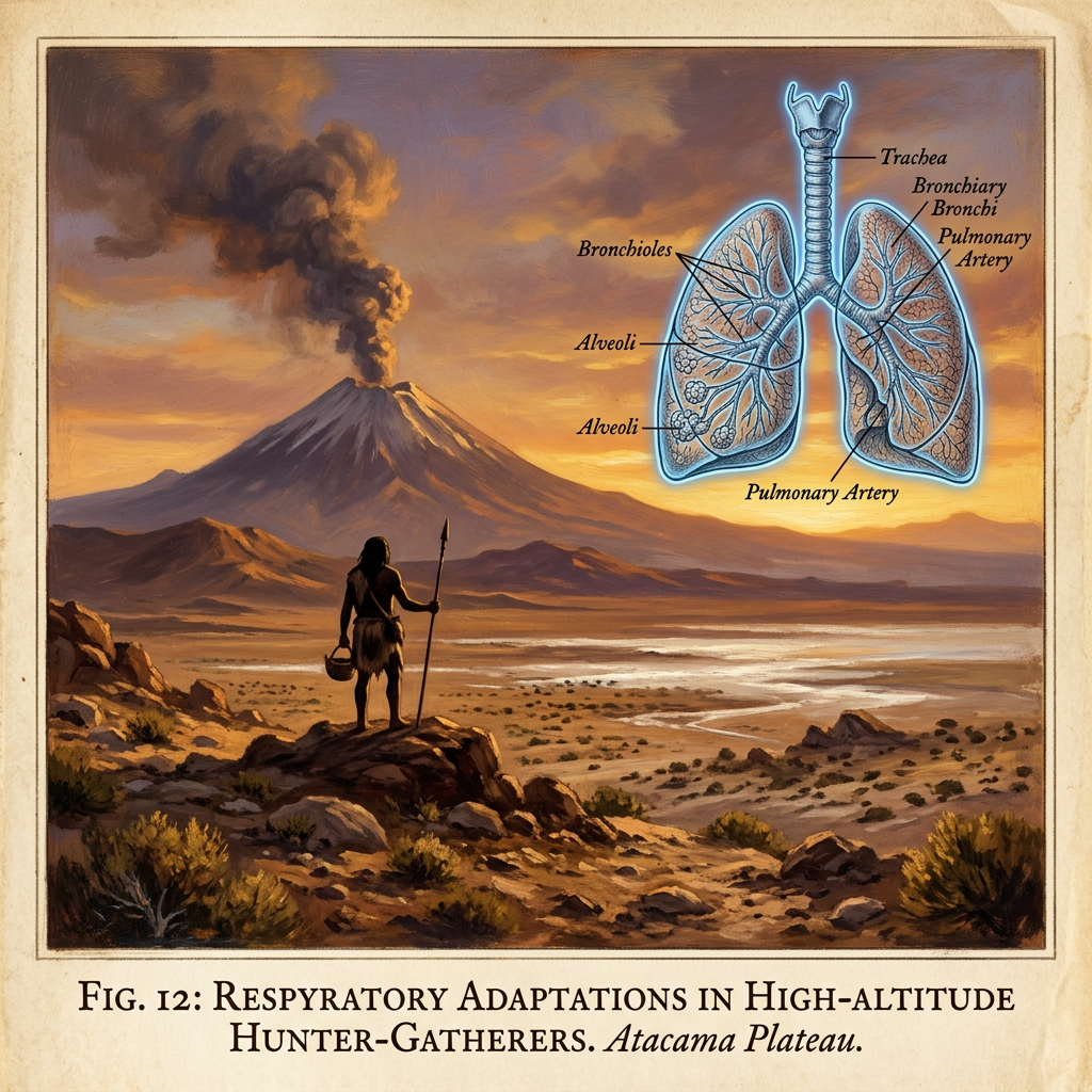Genomic Study of 13,000-Year-Old 'Puna de Atacama' Remains Identifies Earliest Genetic Selection for Resilience to Volcanic Particulate-Induced Respiratory Stress