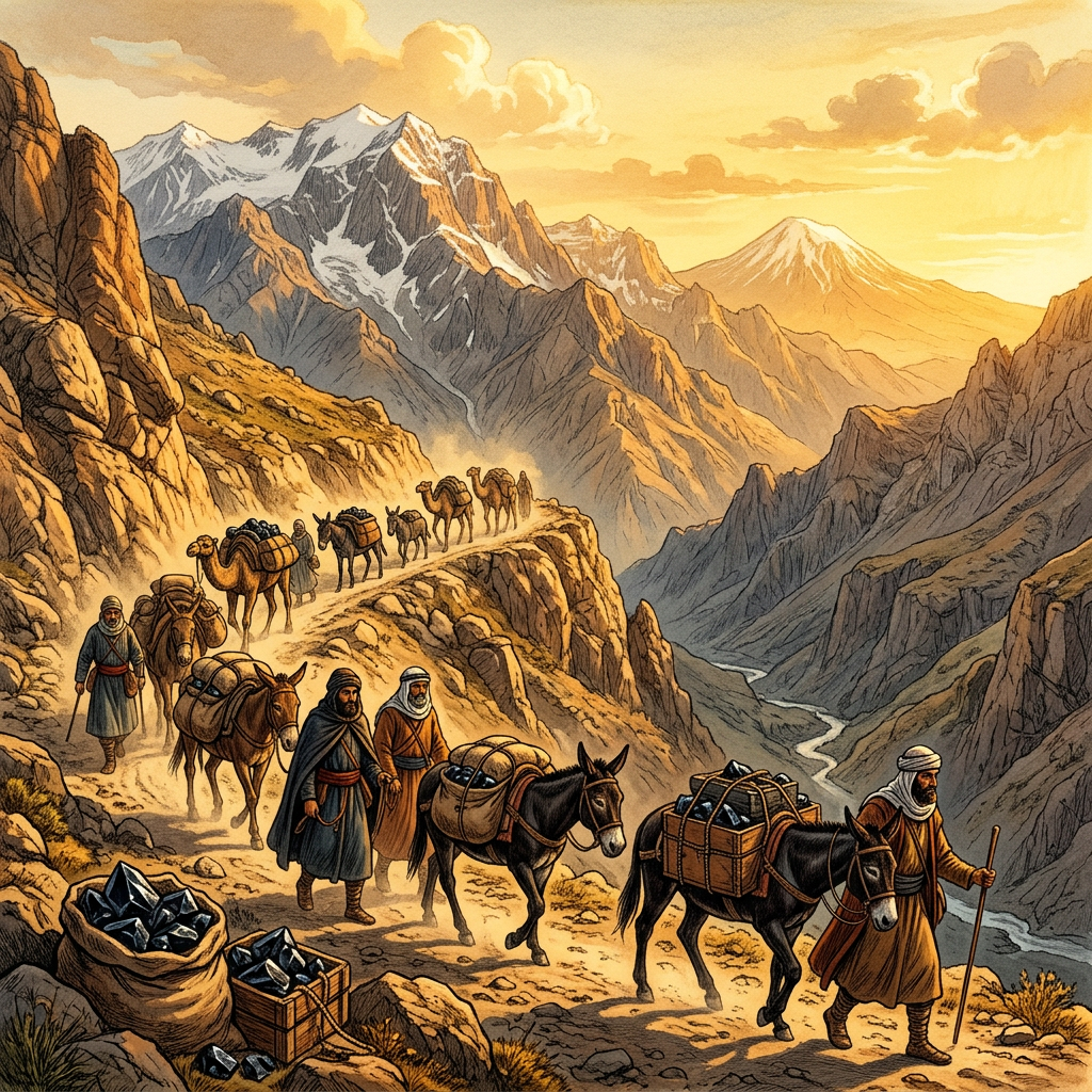 The 'Obsidian and Magnetite' Trail: New Evidence of 6,000-Year-Old Trade Between the Armenian Highlands and the Levant