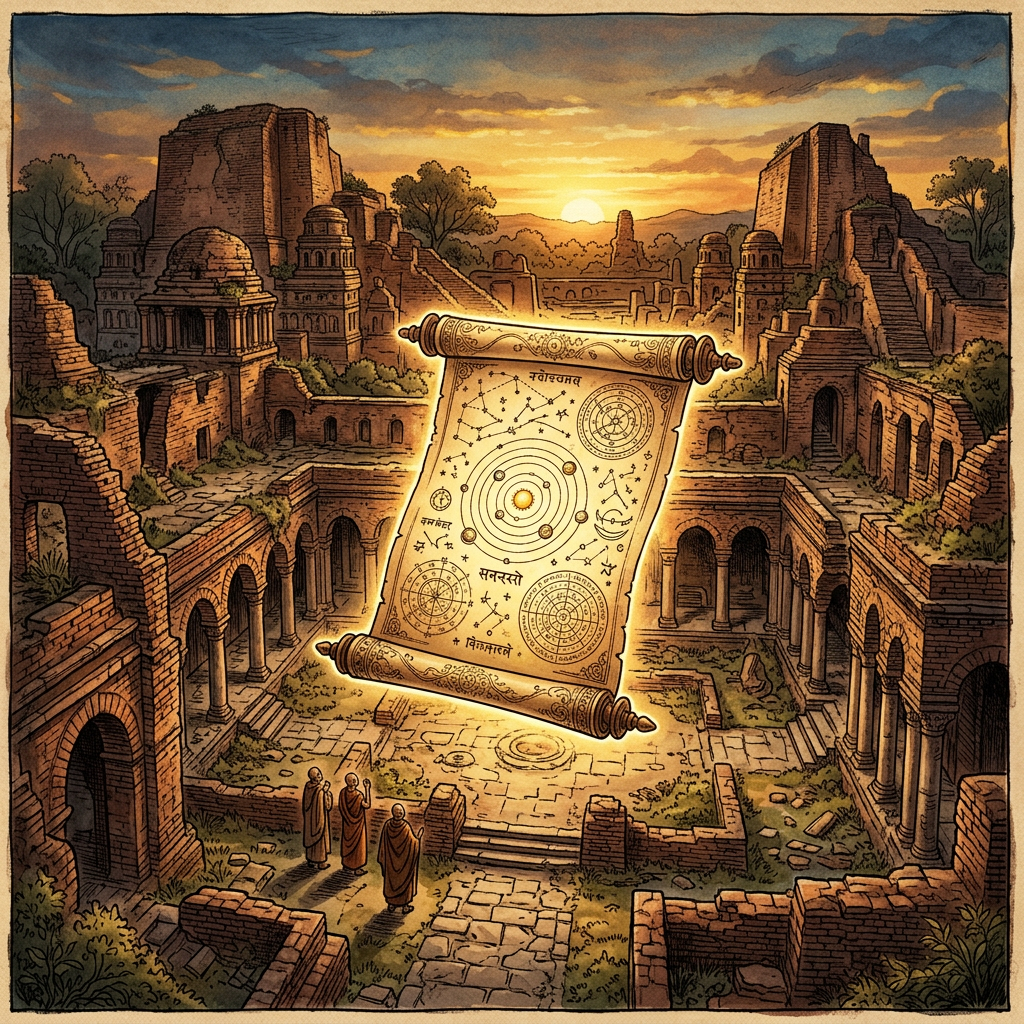 Scholars Unveil 5th-Century 'Samkhya-Sanchaya' Scroll from Valabhi Ruins Revealing 'Metaphysics of Multiplicity'