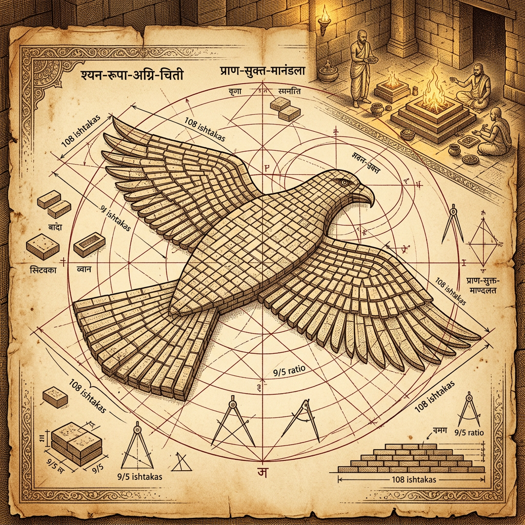 New Scientific Analysis of 'Vedic Fire Altar' Geometry Reveals Advanced Concepts of Circular Squaring from 1000 BCE
