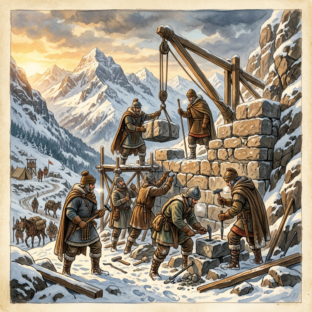 Pristine 2nd-Century Roman 'Imperial Bureau of Alpine Avalanche-Defense Engineering' and Lead Barrier-Templates Uncovered in the Italian Alps