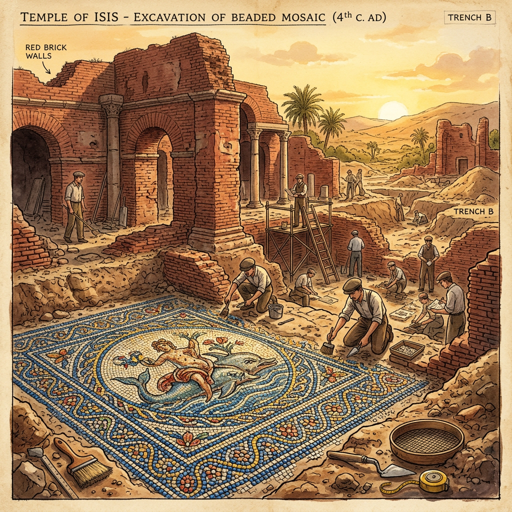 Significant 8th-Century 'Sailendra' Dynasty Maritime Shrine with Unique 'Glass-Bead' Mosaics Uncovered in Malaysia's Bujang Valley