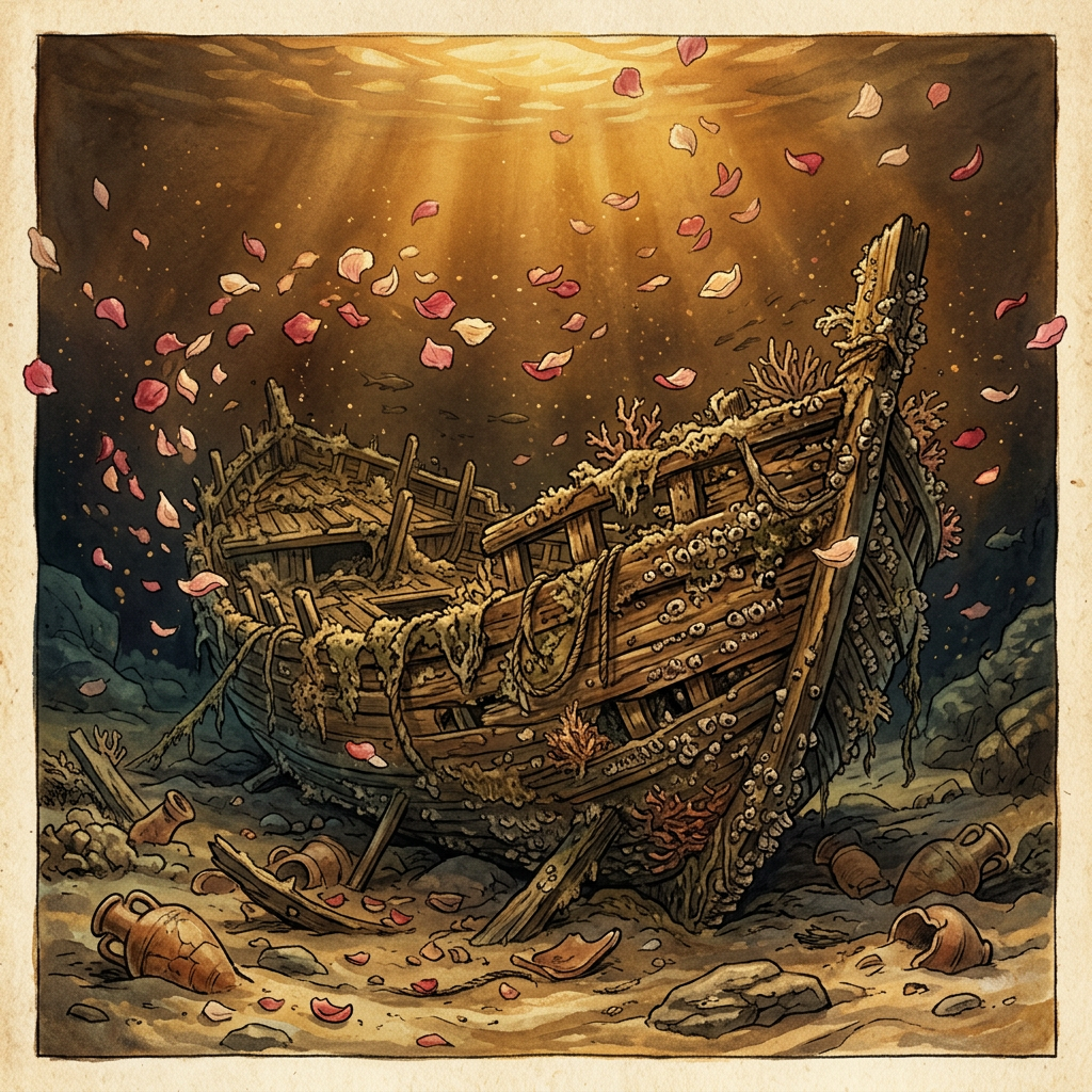 Discovery of "Rose-Petal" Processional Barges in the Nile Delta Reveals Grandeur of Greco-Roman Serapis Festivals