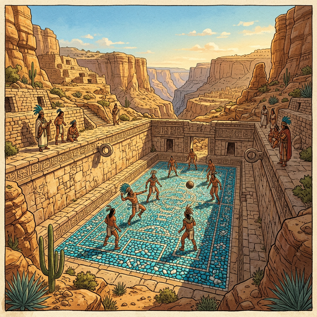 Mogollon 'Turquoise-Paved' Ball Court Uncovered in New Mexico Points to Ancient 'Star-Alignment' Athletic Festivals