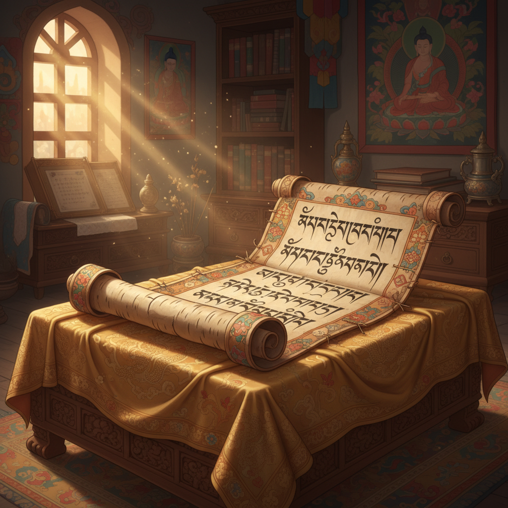 9th-Century 'Prana-Chetana-Vimarsha' Scroll Found in Spiti Monastery Explores the Metaphysics of Vital Interdependence