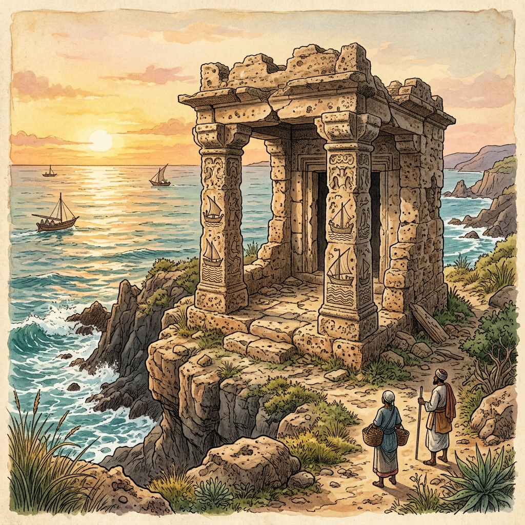 Significant 2nd-Century BCE 'Satavahana' Era Maritime Shrine Dedicated to the God of the Winds Discovered in Coastal Konkan