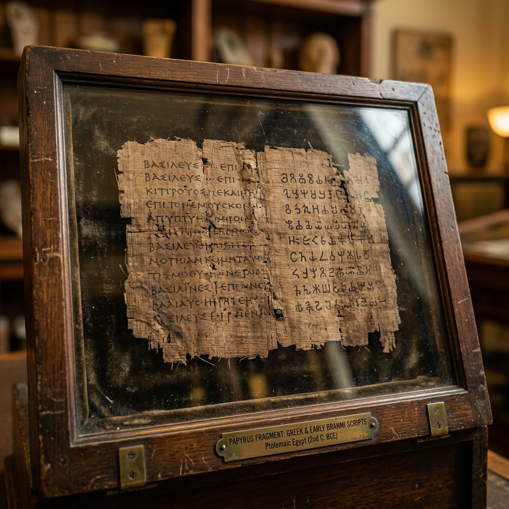 Newly Identified 'Alexandrian-Vedic' Papyri Detail 3rd-Century BCE Debate on the Nature of the 'True Self'