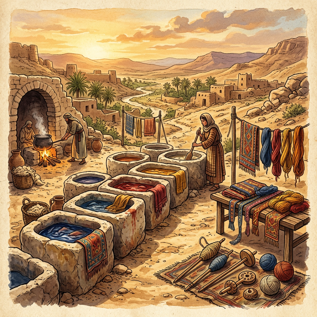 Discovery of a 2,500-Year-Old 'Paracas' Culture Textile Emporium and Intact Natural-Dyeing Vats in the Ica Valley of Peru