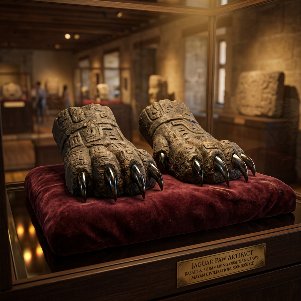Archaeologists Uncover 'Obsidian-Inlaid' Jaguar Paws in Chiapas, Linking Modern Maya Rituals to Preclassic 2,500-Year-Old Traditions