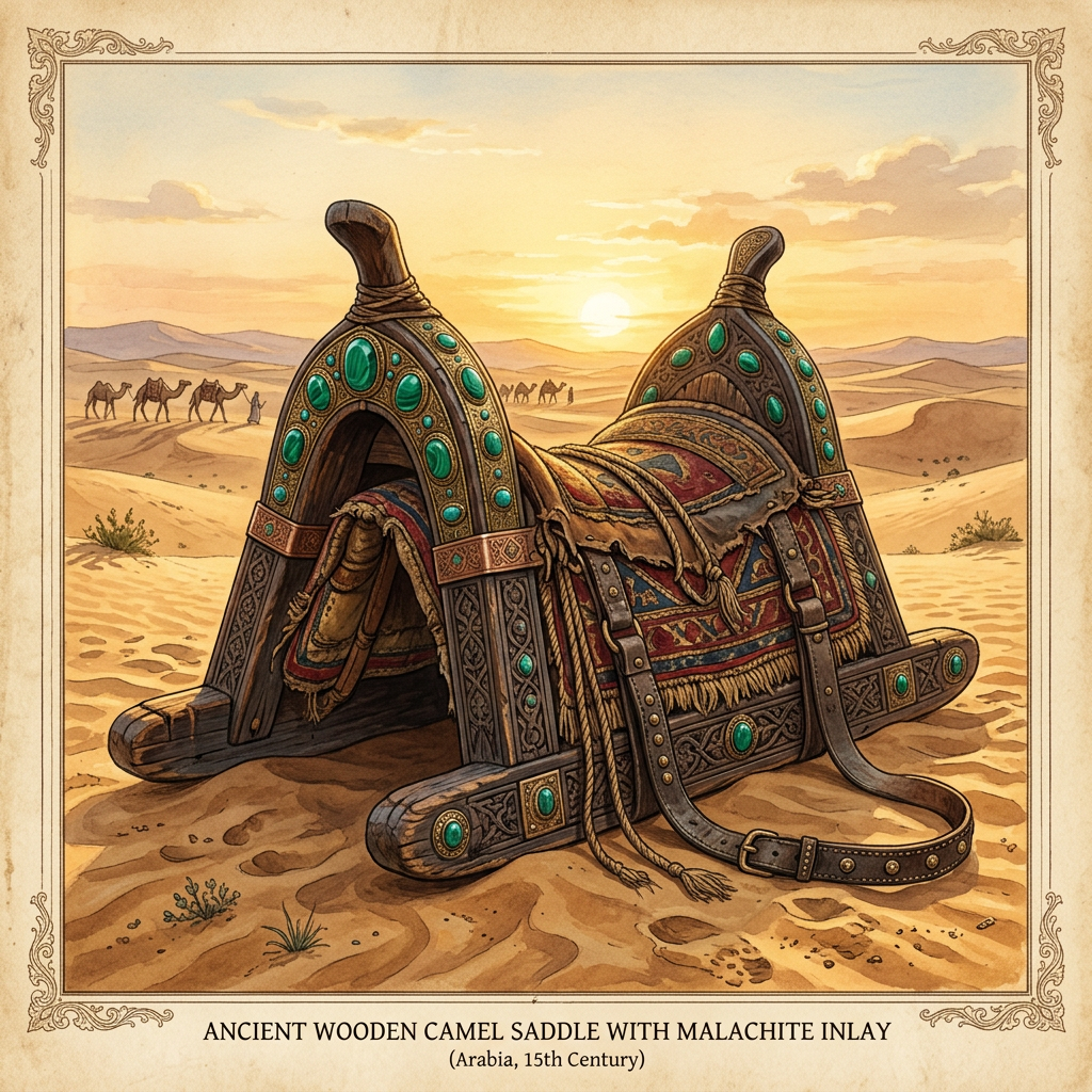 Archaeologists in the Gobi Desert Uncover 'Malachite-Inlaid' Camel-Saddles Linked to 2,200-Year-Old 'Festival of the Desert Winds'