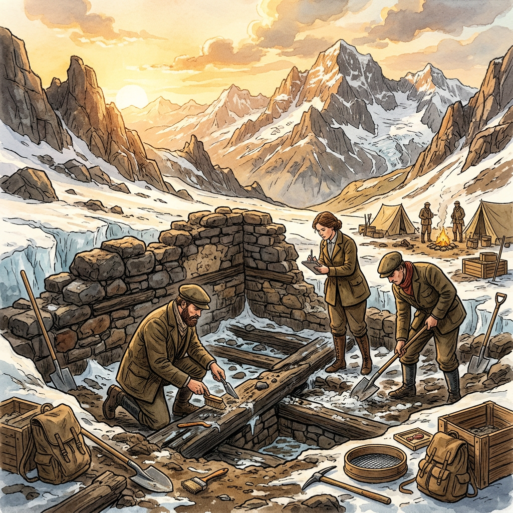 Melting Glaciers in the Balkan Mountains Reveal 3,000-Year-Old 'Thracian' High-Altitude Pastoral Shelters