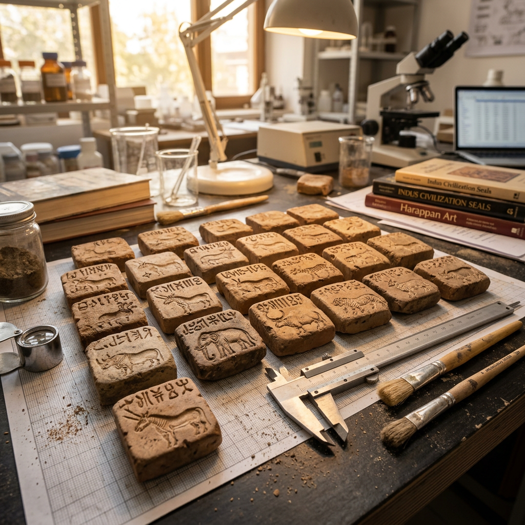 4,500-Year-Old 'Harappan Master of the Royal Granary-Floors' Archive and Clay Rodent-Control Manuals Uncovered at Rakhigarhi