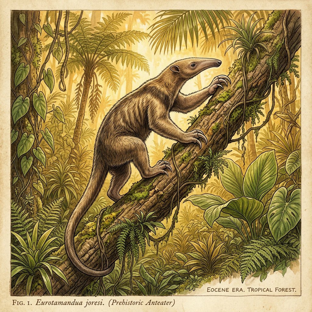 Fossilized Remains of a 40-Million-Year-Old 'Arboreal Anteater' Identified in the High Plateaus of Zambia