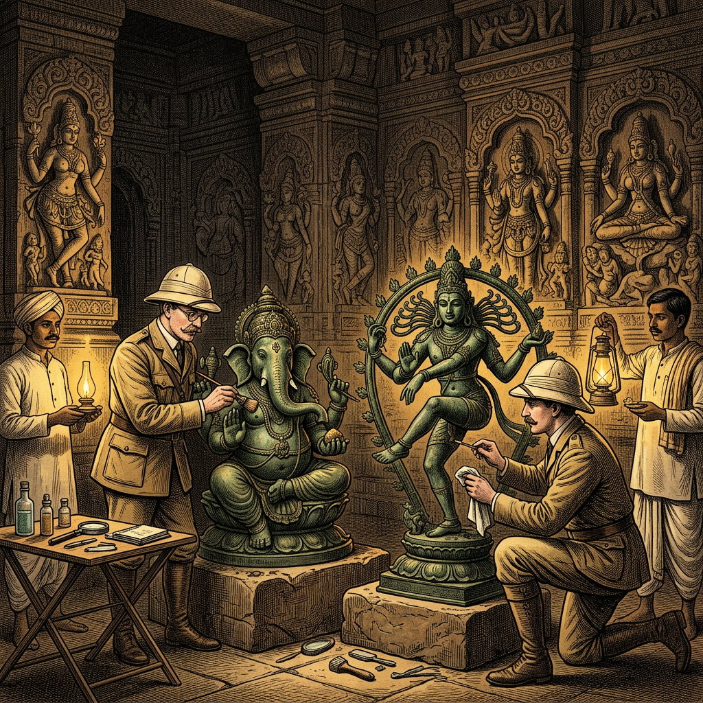 Restoration of 11th-Century 'Later-Chaulukya' Vishnu Temple in Rural Bagalkot Reveals Hidden 'Panchadhatu' Idol Hoard