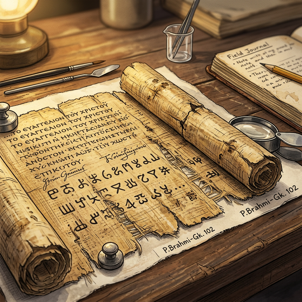 Rare 3rd-Century BCE 'Atma-Stoikos' Papyrus Discovered in Rhodes Reveals Greco-Vedic Philosophical Exchange