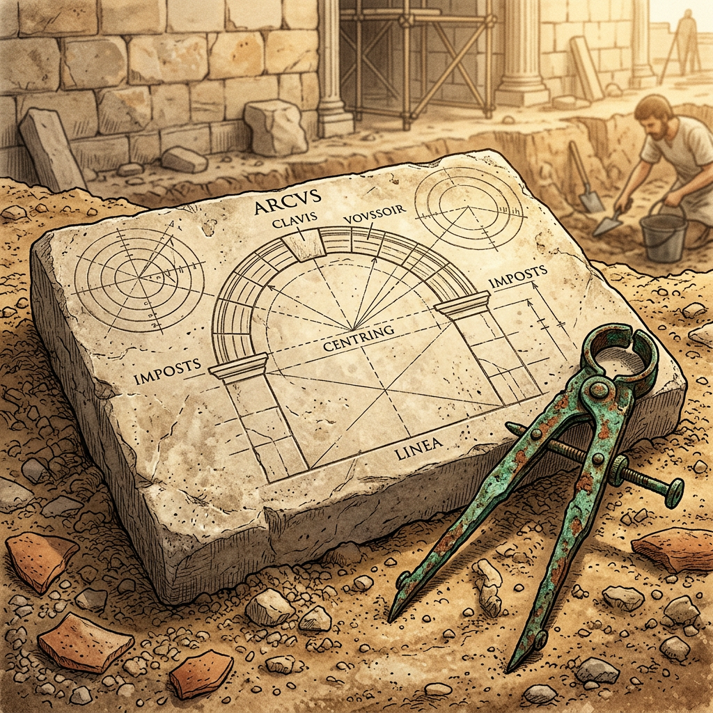 Pristine 2nd-Century Roman 'Civil Engineering Bureau' and Stone Arch-Building Templates Uncovered in Spain's Extremadura Region