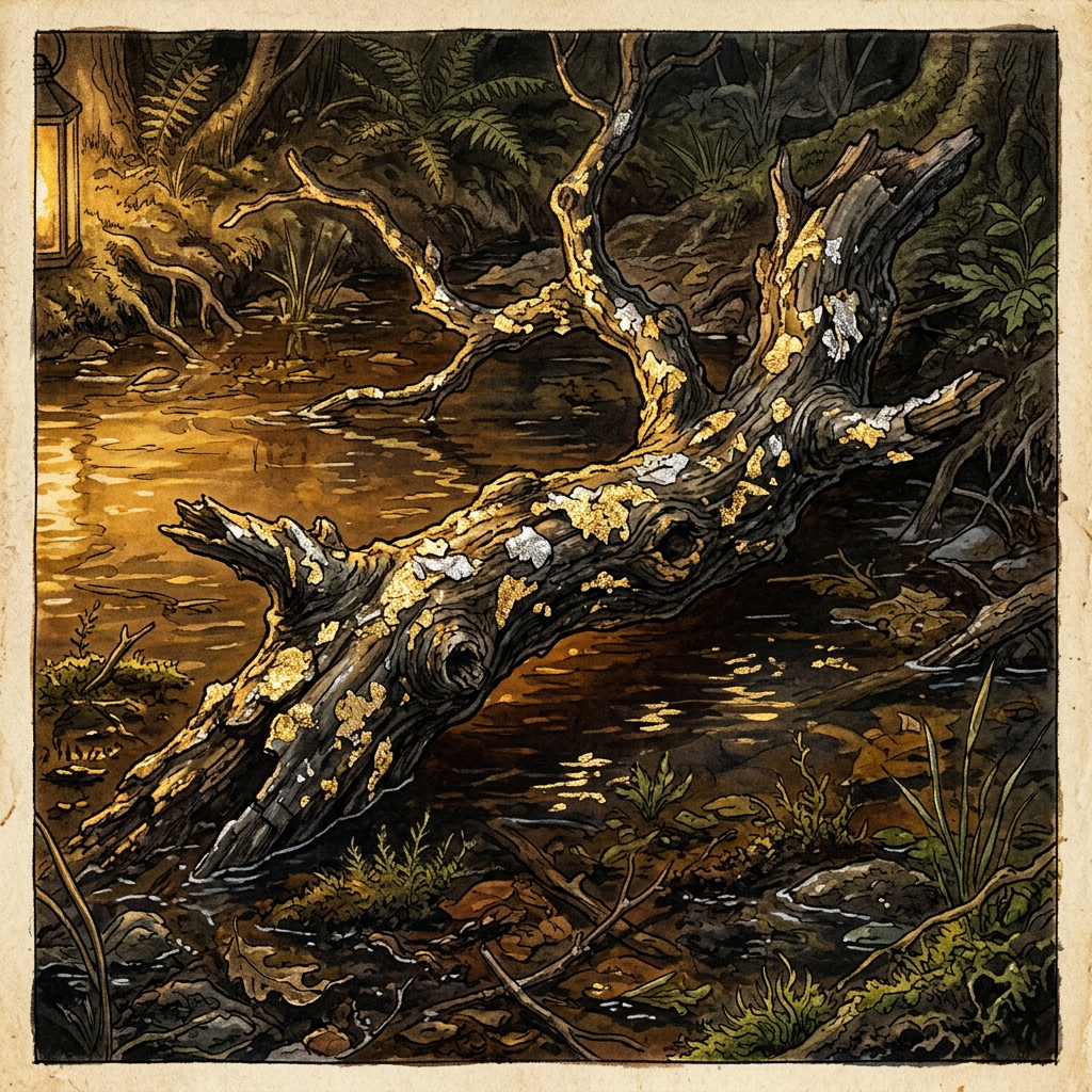 Rare 'Electrum-Leafed Oak Boughs' Found in a French Bog Link Modern Carnival to 2,000-Year-Old Gaulish Spring Rites