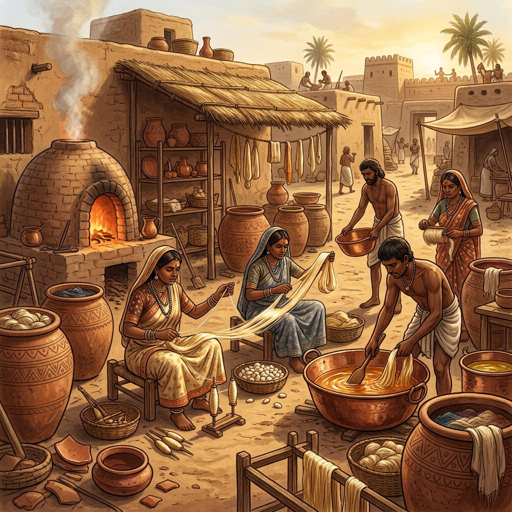 4,500-Year-Old 'Indus Valley Sericulture Hub' and Wild Silk Processing Vats Uncovered in Northern Gujarat