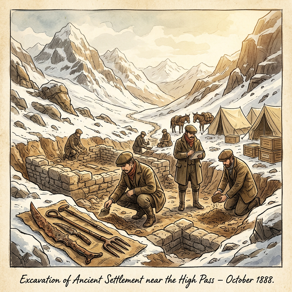 2nd-Century Roman 'Imperial Bureau of High-Altitude Snow-Removal' and Iron Sled-Templates Uncovered in the Austrian Alps