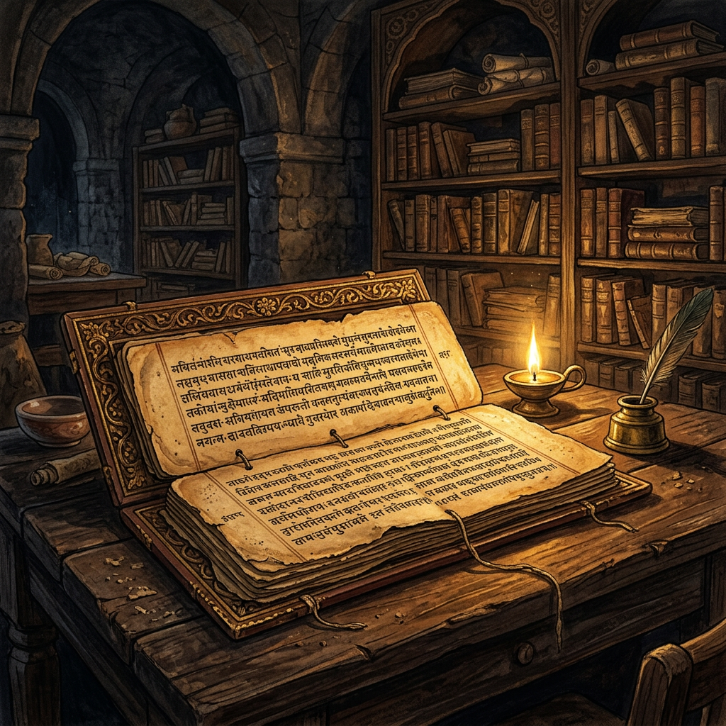 12th-Century 'Yukti-Pratibha-Sangraha' Manuscript Discovered in Vadodara Vault Reshapes Medieval Theories of Intuitive Certainty