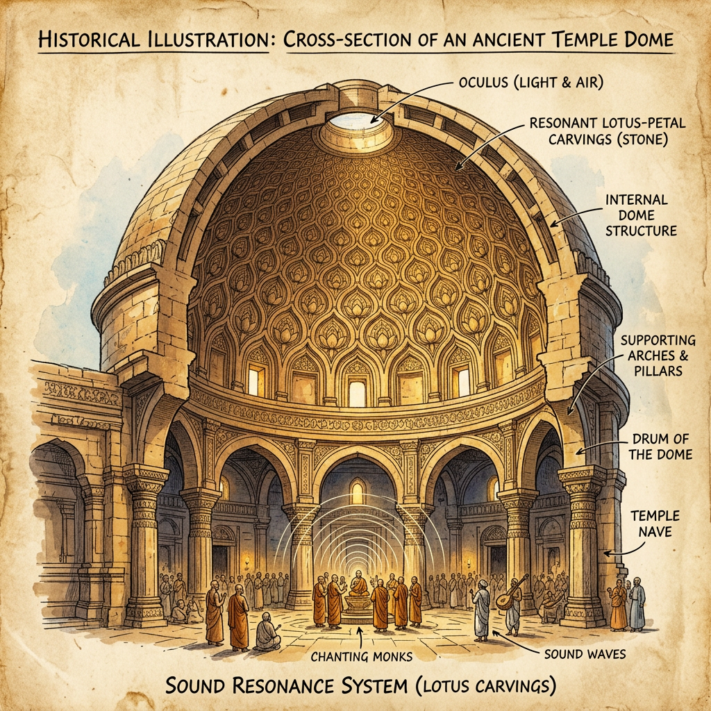 Restoration of 10th-Century 'Kachchhapaghata' Shiva Temple in Sheopur Reveals Hidden 'Lotus-Petal' Acoustic Ceiling