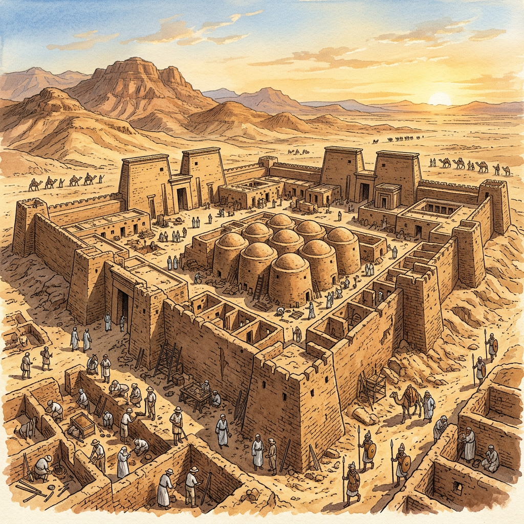 Intact 19th-Dynasty 'Military Garrison' Uncovered in Northern Sinai Reveals Ramesside Border Logistics