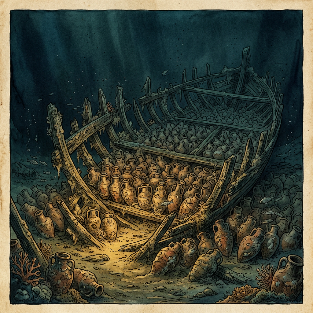 Marine Archaeologists Discover Pristine 2,300-Year-Old Punic Trading Vessel in Deep-Sea Survey off Tunisia