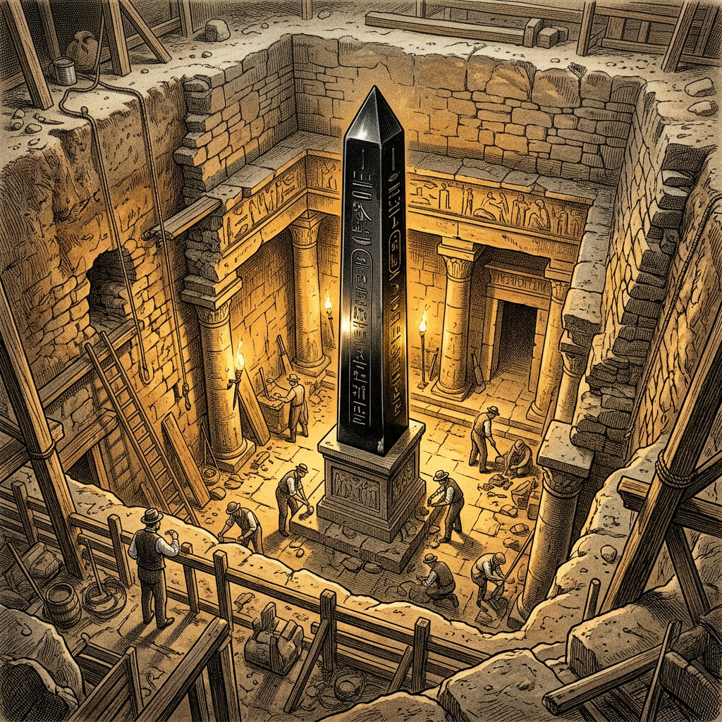 8th-Century 'Lalitaditya-era' Subterranean Shiva Shrine with Massive Monolithic Lingam Discovered in Kashmir’s Lidder Valley