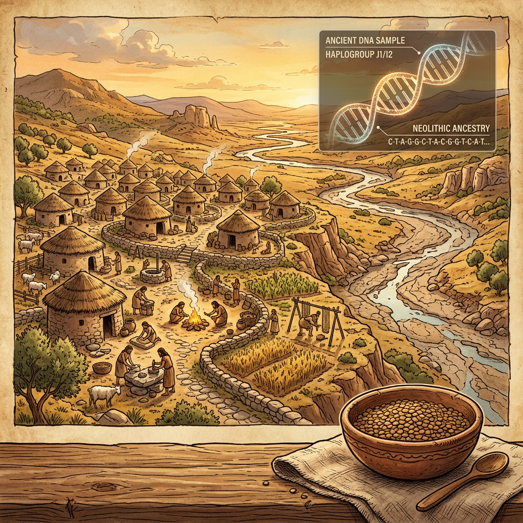 Genomic Study of 7,000-Year-Old 'Ghaggar Valley' Remains Identifies Earliest Genetic Divergence Linked to Saline-Resistant Legume Consumption