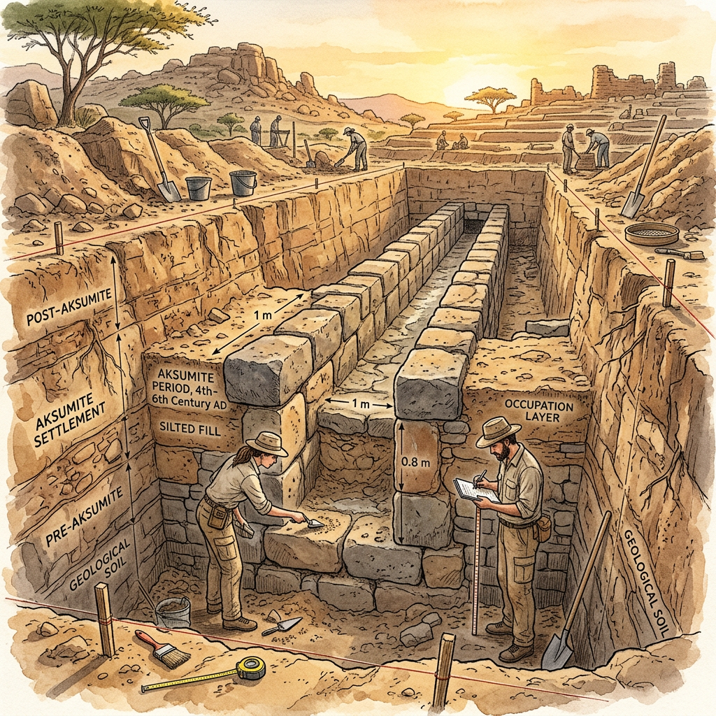 Ancient Flood Protection Systems Identified at Adulis Reveal Advanced Aksumite Engineering