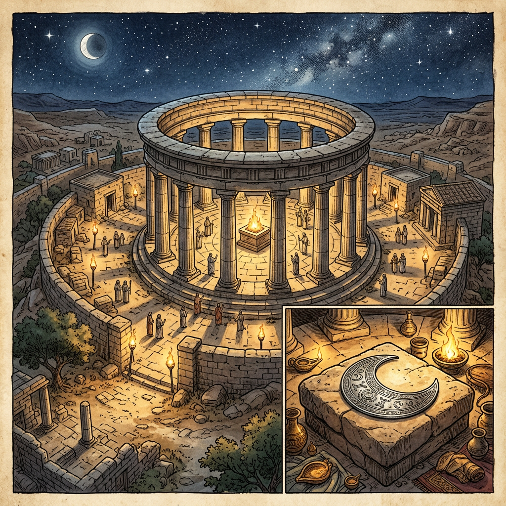 Archaeologists Unearth 2,300-Year-Old 'Temple of the Moon God' Men in Central Turkey featuring Intact Silver Lunar-Discs