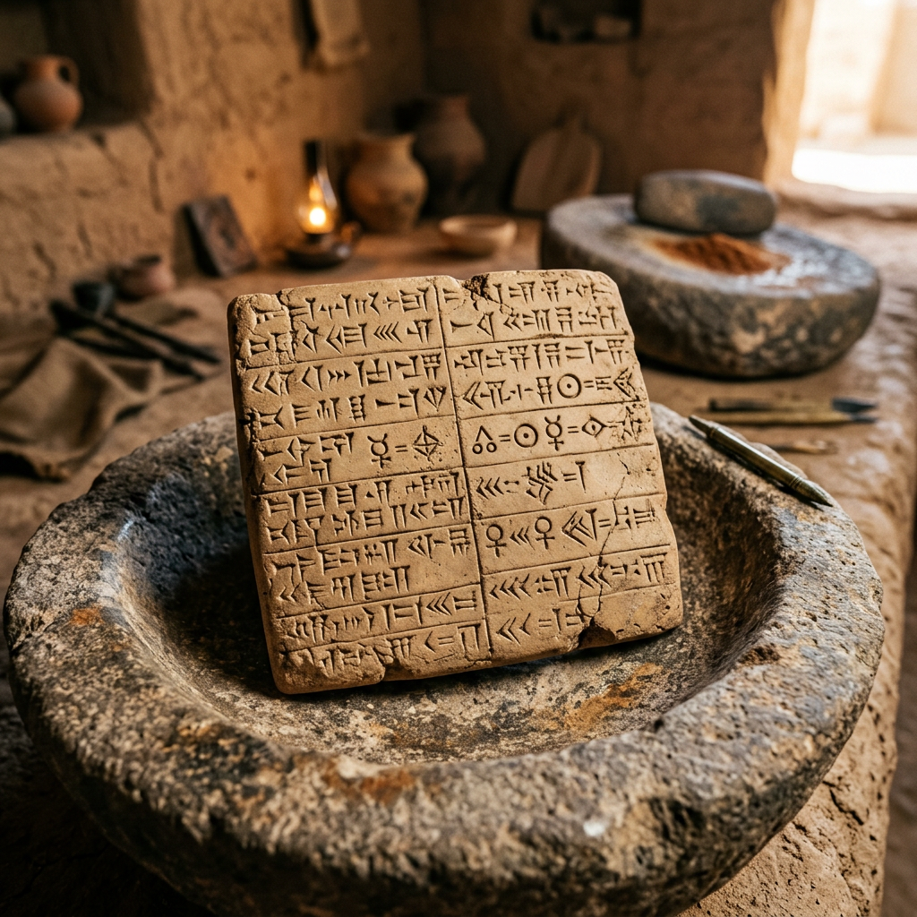 Sumerian 'Archive of Royal Scribes for the Resin-Oil Monopoly' and Cuneiform Chemical-Grade Ledgers Uncovered in Ancient Ur
