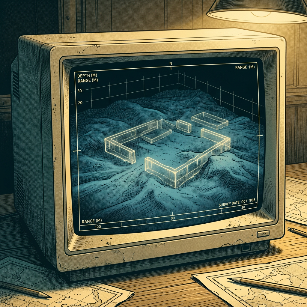 Underwater Multi-Beam Sonar Maps 3rd-Century 'Sangam-Era' Brick Structures off the Coast of Dhanushkodi