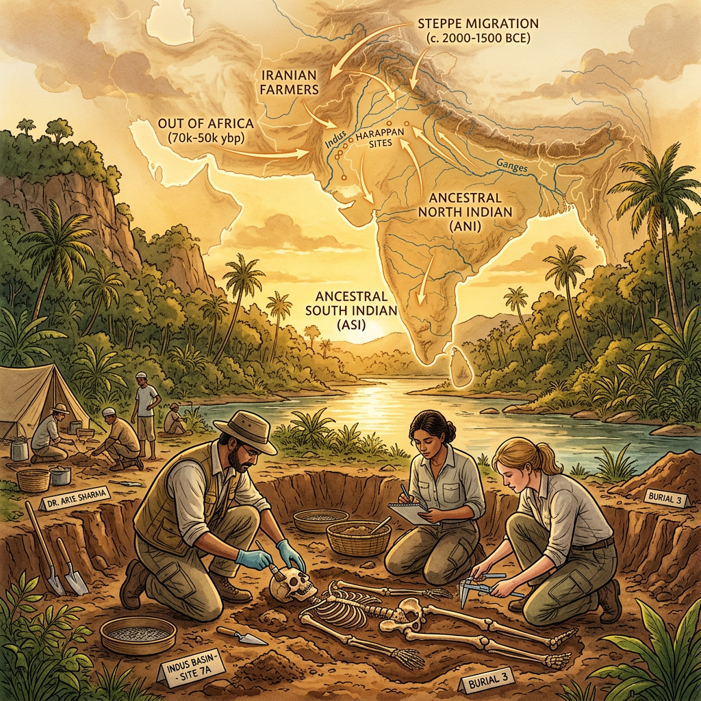 Genomic Study of 7,000-Year-Old 'Periyar Basin' Remains Identifies Earliest Genetic Markers for Resilience to Endemic Tropical Fluvial Parasites in Southwestern India