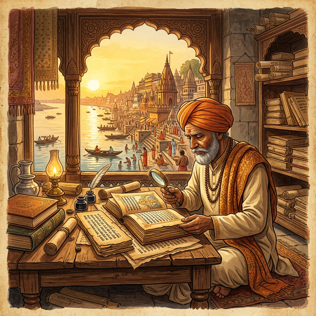 11th-Century 'Yukti-Darshana' Manuscript on the Logic of Inference Discovered in a Private Varanasi Collection