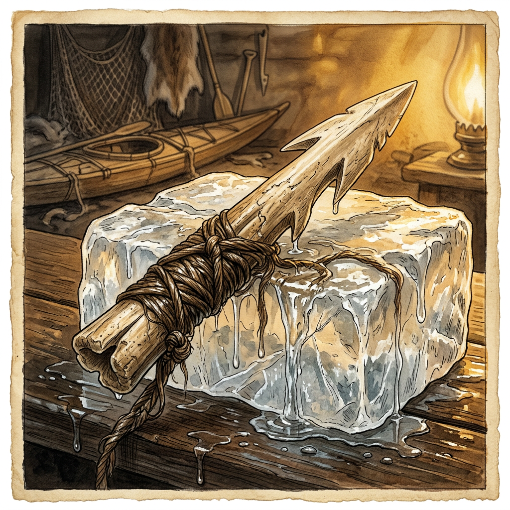 Climate Archaeology: Receding Permafrost in the Canadian Arctic Reveals 4,000-Year-Old 'Pre-Dorset' Toggle Harpoons with Intact Sinew