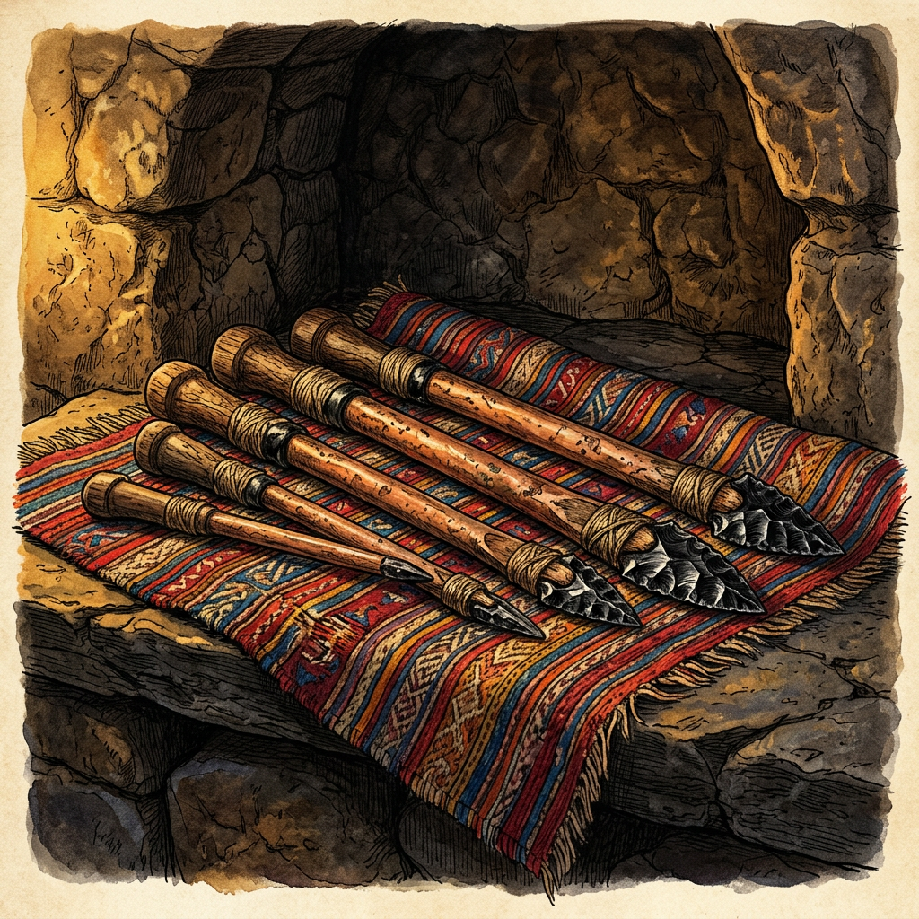 "Obsidian-Tipped" Ceremonial Chisel Cache in the Sacred Valley Points to 800-Year-Old Roots of the 'Festival of the First Stone'