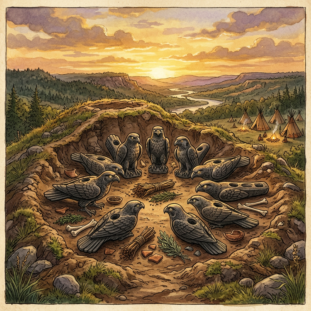 Archaeologists in the Mississippi Valley Uncover "Galena-Studded" Smoking Pipes Linked to 1,500-Year-Old 'Sky-Portal' Solstice Rites