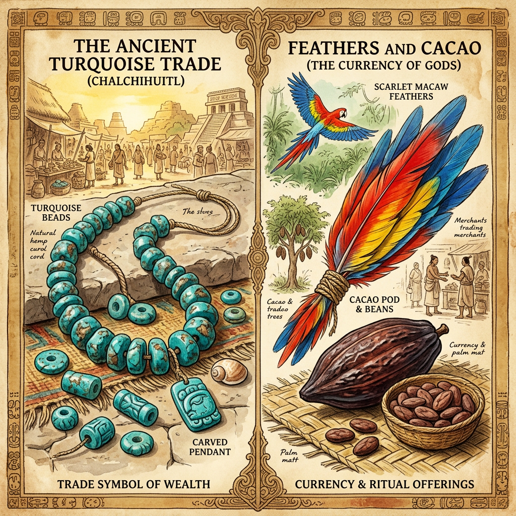 Chemical Residue Analysis Maps the 1,500-Year-Old 'Turquoise and Feathers' Trade Link Between Chaco Canyon and Mesoamerica
