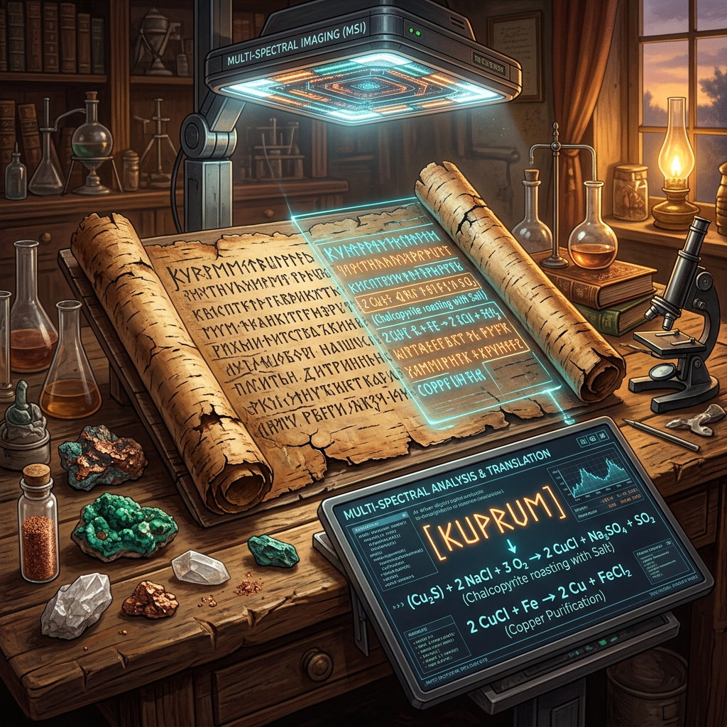 AI-Assisted Decipherment of 6th-Century 'Sharada-Khotanese' Hybrid Palimpsests Unveils Lost Treatises on Ancient Indian Geochemical Assaying