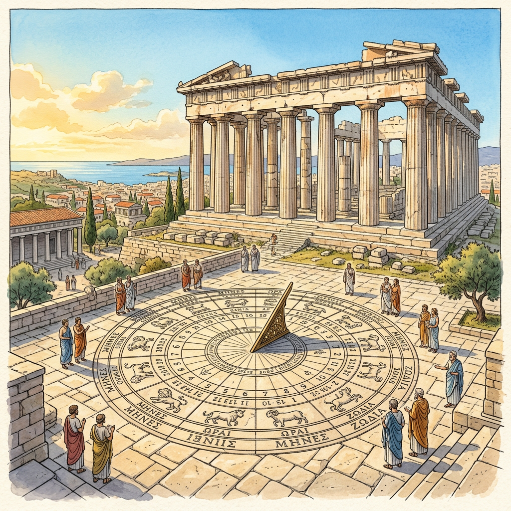 Pristine 3rd-Century BCE 'Temple of Apollo' with Solar-Tracking Pavement Uncovered in Ancient Cyrene, Libya