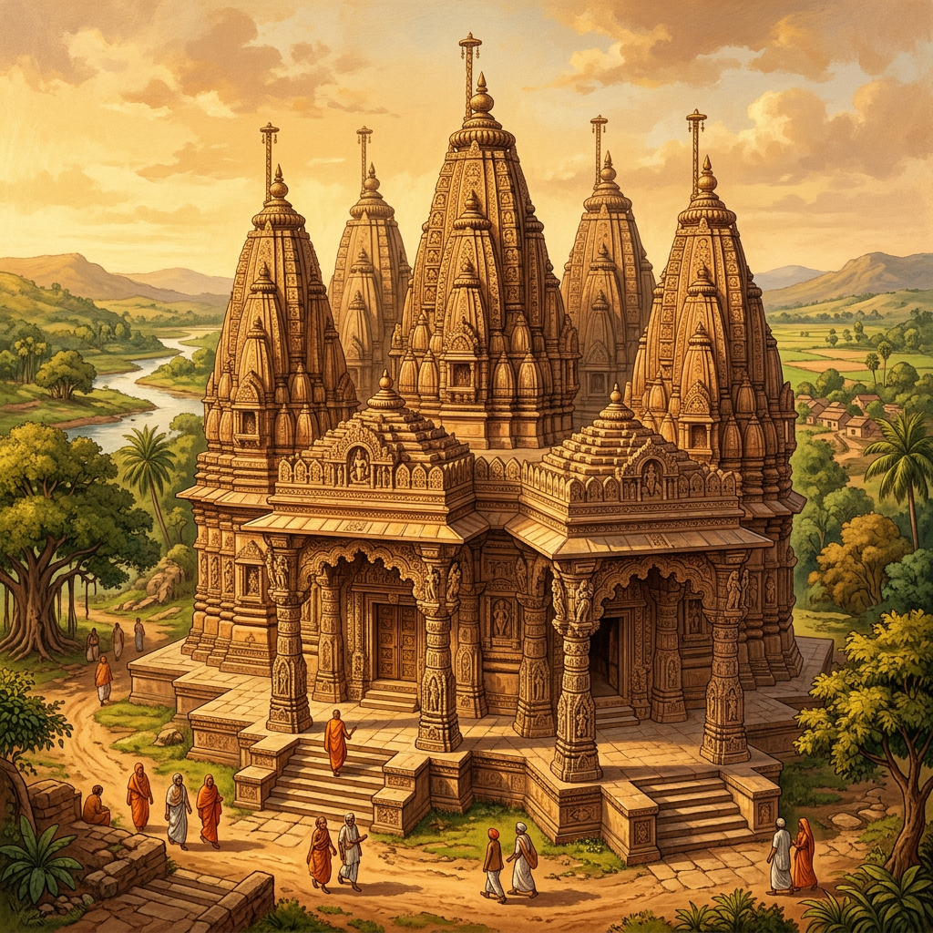 Rare 10th-Century 'Rashtrakuta' Dynasty Jain Basadi with Unique 'Panchakuta' Layout Discovered in Rural Bagalkot