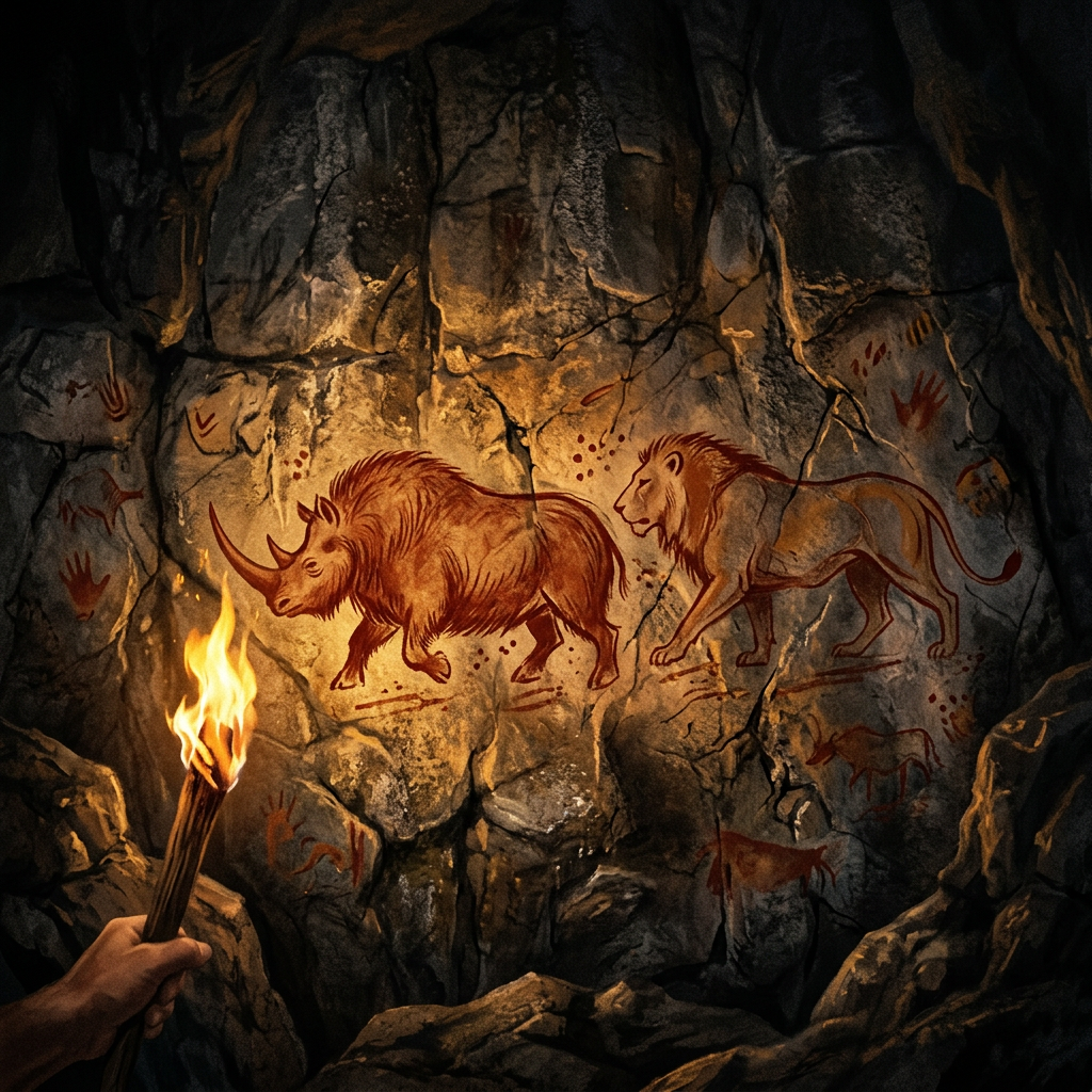 40,000-Year-Old 'Parietal Art' Depicting Extinct Megafauna Discovered in a Hidden Cave in the Balkan Mountains