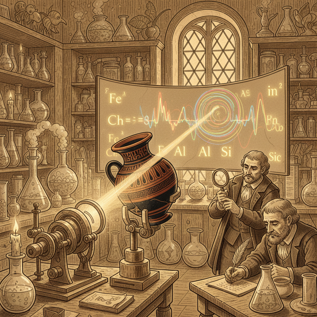 New Spectroscopic Study of 2,500-Year-Old 'Brahmi' Inscribed Pottery Reveals Early Mastery of High-Temperature Glazing