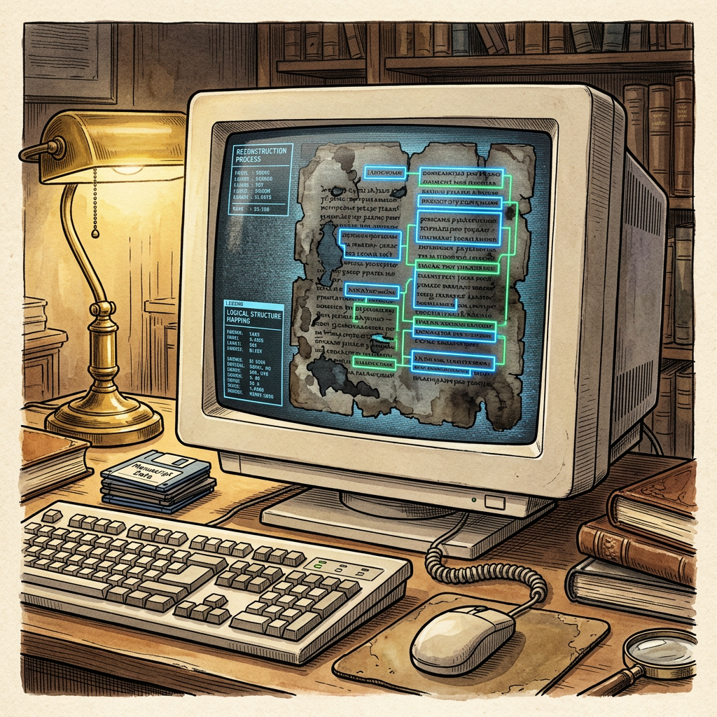Digital Reconstruction of 12th-Century 'Mithila-Logic' Fragments Unveils Advanced Symbolic Notations in Medieval Nyaya