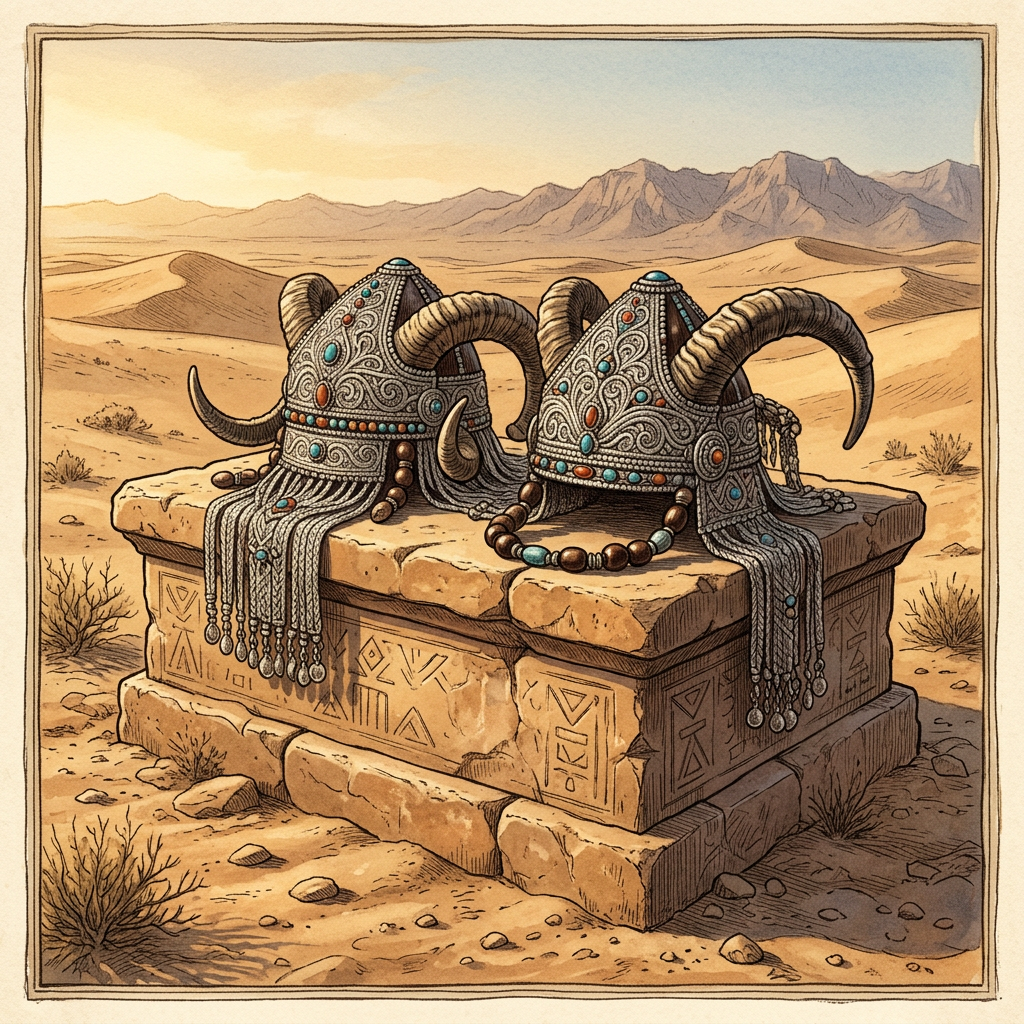 2,200-Year-Old 'Silver-Threaded' Ritual Headdresses Found in Ancient Numidia Reveal Roots of the 'Festival of the Sahara Breeze'