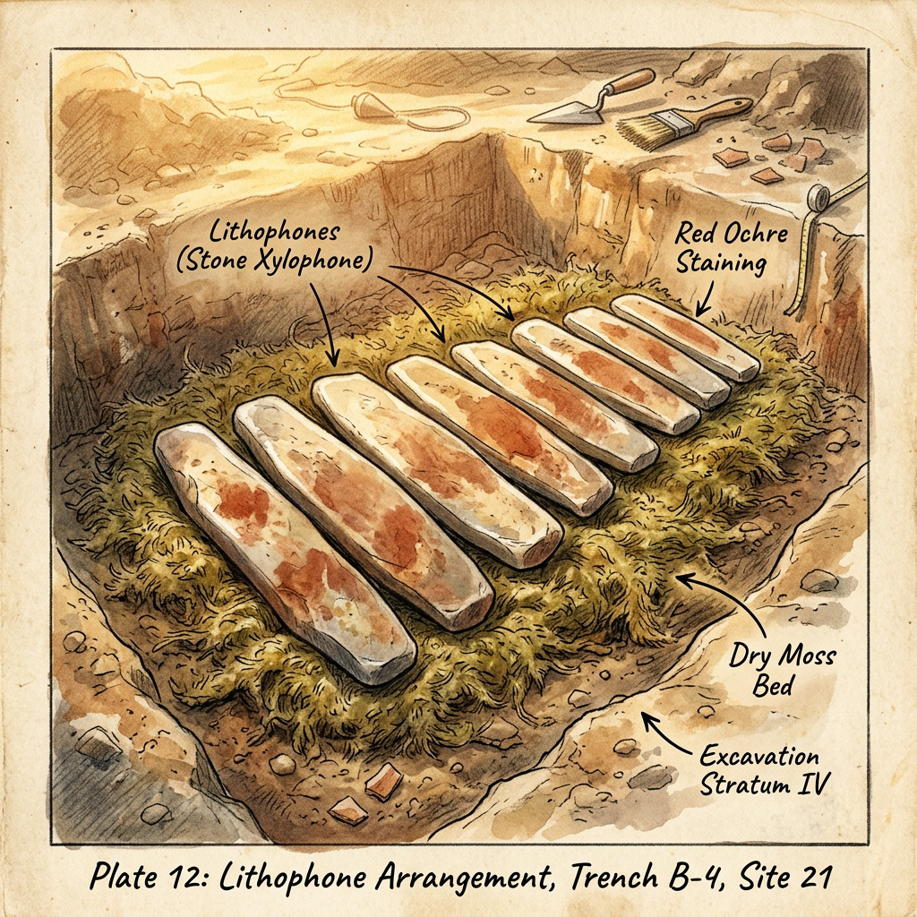3,000-Year-Old 'Ochre-Stained' Musical Lithophones Found in Vietnam Reveal Roots of Indigenous Giarai Harvest Festivals